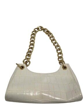 Apede Mod Embossed Leather Shoulder Bag